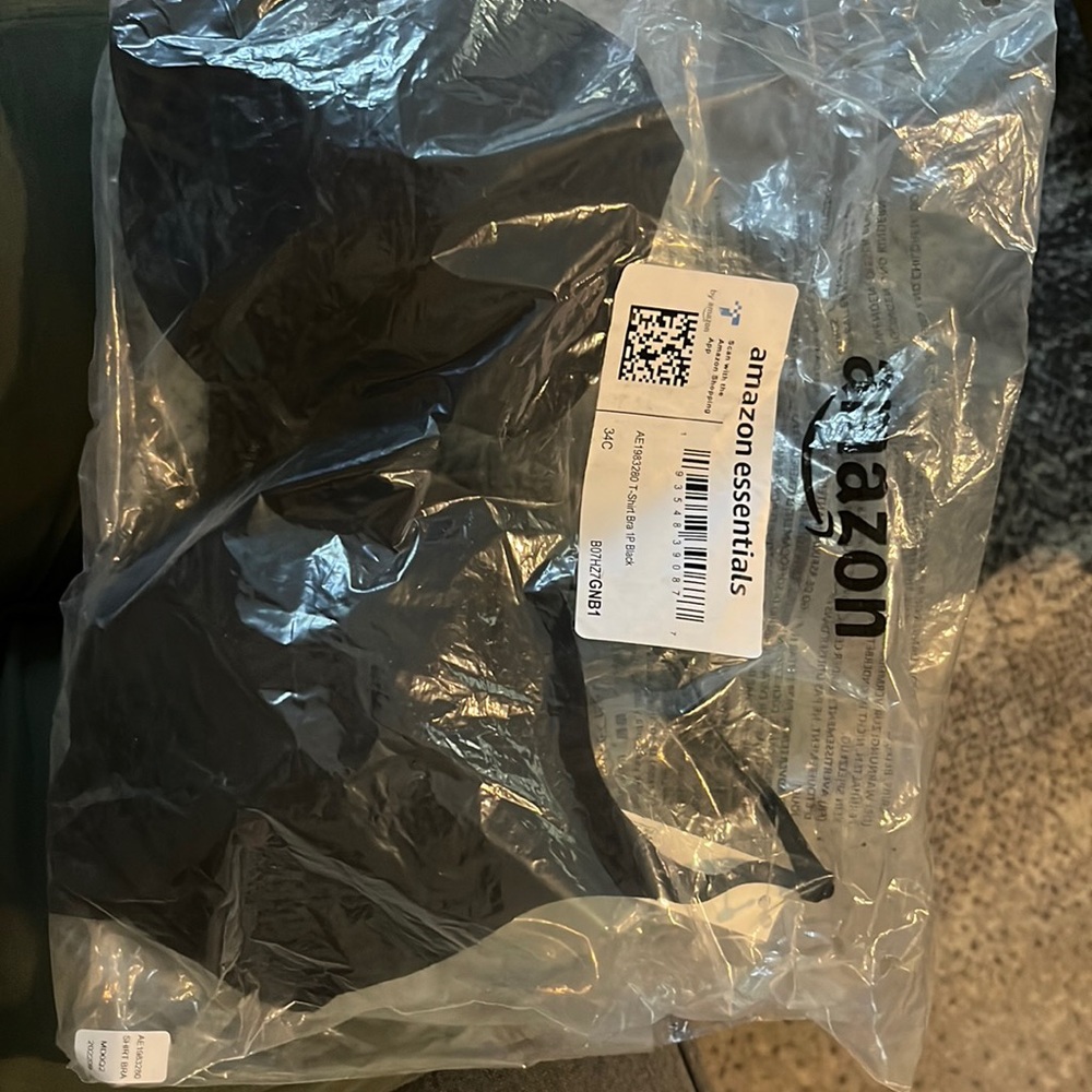 Amazon Essentials Black Bra size 34C